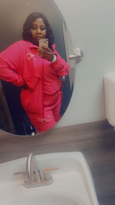 HOT PINK SCRUB SET