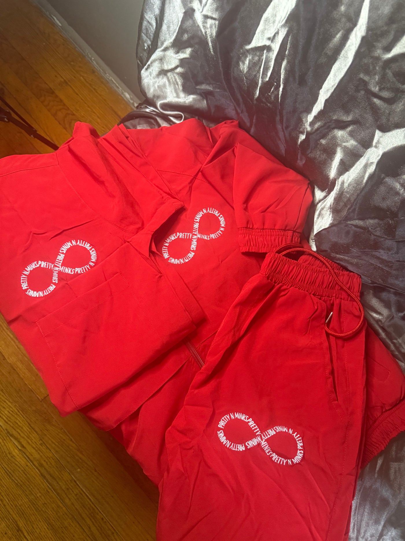 RED SCRUB SET