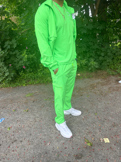 LIGHT GREEN SCRUB SET