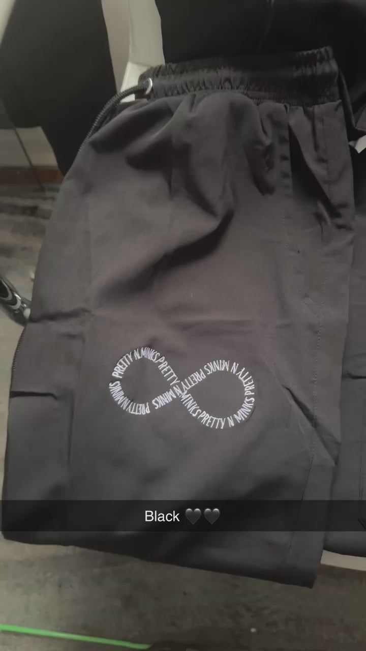 BLACK SCRUB SET