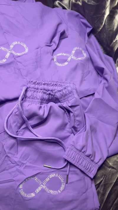 LILAC SCRUB SET