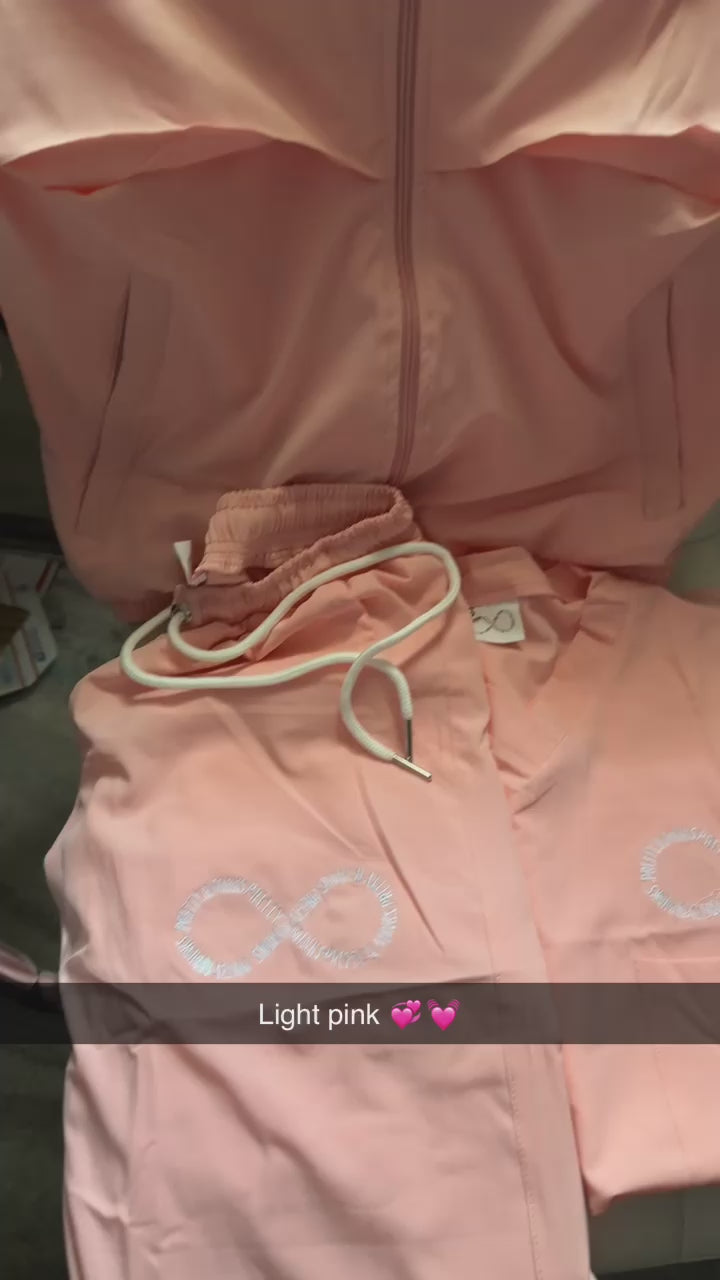 LIGHT PINK SCRUB SET