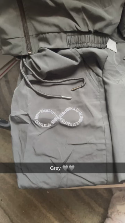 GRAY SCRUB SET